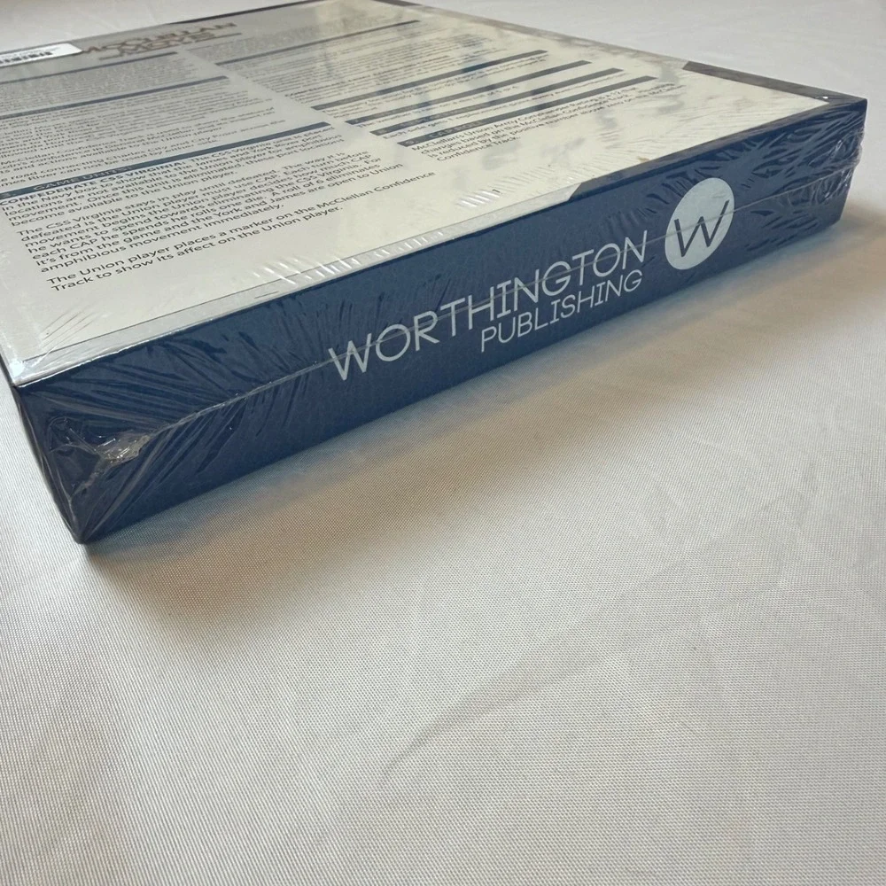 McClellan Moves 1862 Peninsula to‎ Antietam Worthington Vol 4 NEW Sealed Game